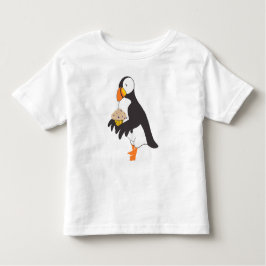 Puffin med en muffin t shirt
