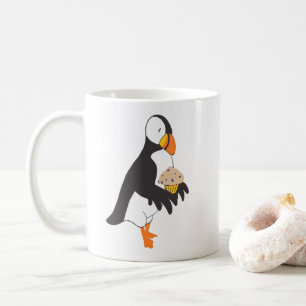 Puffin med muffin kaffemugg