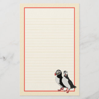 Puffin Pair-Bra, linjerat lager Brevpapper