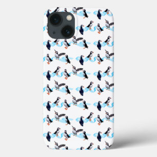 Puffin Party iPad-fodral (välj färg)