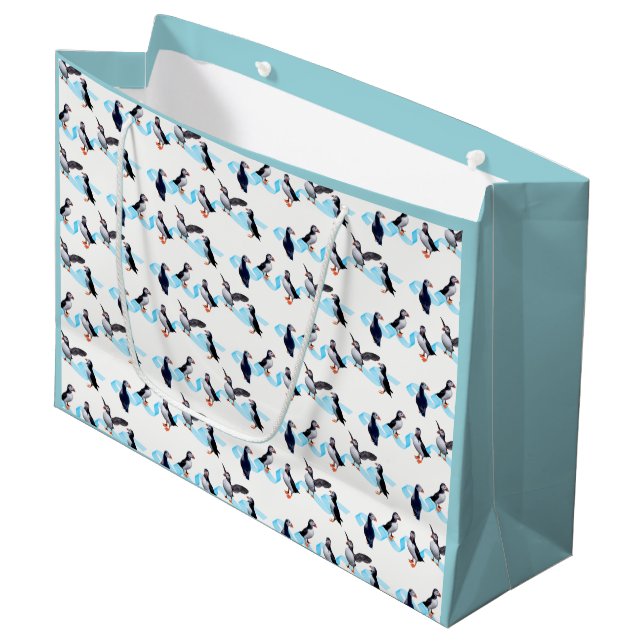 Puffin Party Presentväska (Framsidan Vinklad)