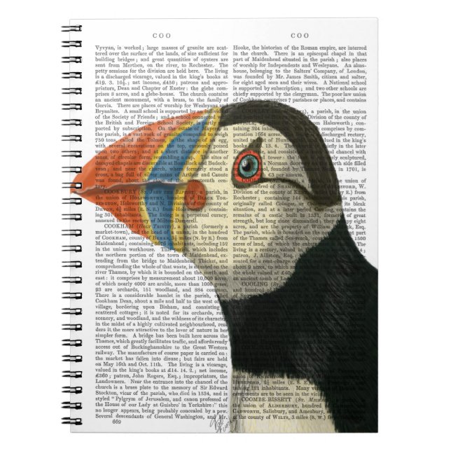 Puffin Porträtt Anteckningsbok (Framsidan)