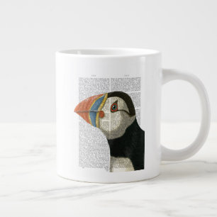 Puffin Porträtt Jumbo Mugg