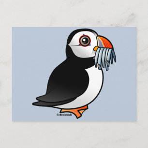 Puffin Prowess Vykort