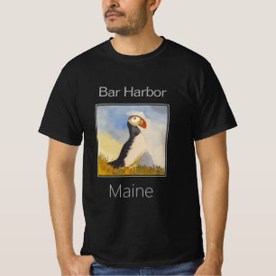 Puffin, Pub Harbour, Maine T Shirt