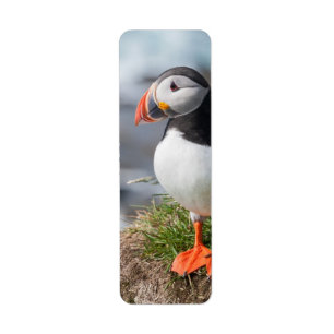 Puffin Returadress Etikett