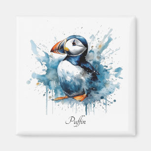 Puffin Stänk, anpassningsbar Magnet