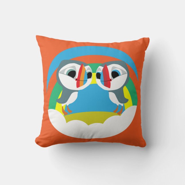 Puffin Sten Kudde (Framsida)