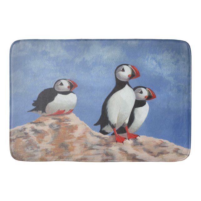 Puffin Trio Badrumsmatta (Framsidan)