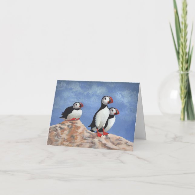 Puffin Trio Tack Kort (Framsida)