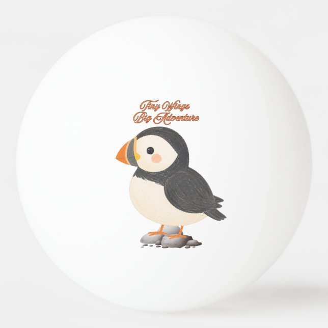 Puffin-väska Pingisboll (Framsidan)