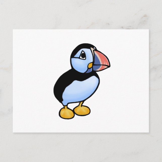 Puffin Vykort (Framsida)