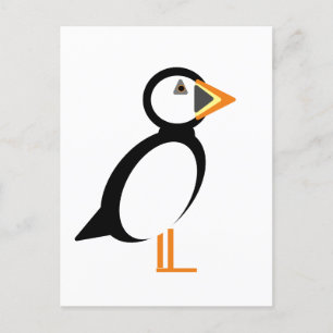 Puffin-vykort Vykort