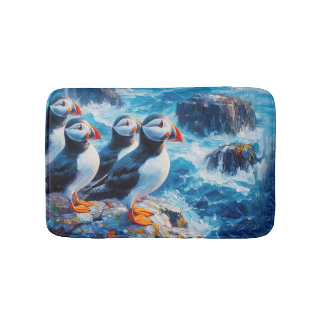 Puffins Badrumsmatta (Framsidan)