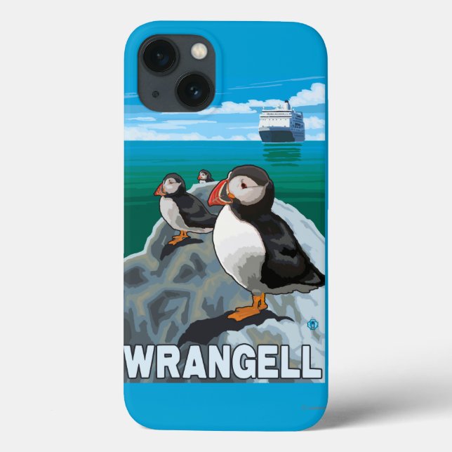 Puffins & Cruise Frakt - Wrangell, Alaska (Baksida)