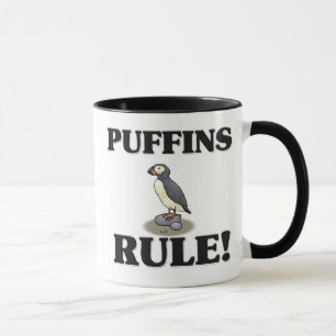 PUFFINS härskar! Mugg