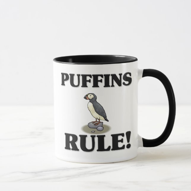 PUFFINS härskar! Mugg (Höger)