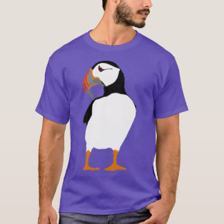 Puffins i grönt t shirt