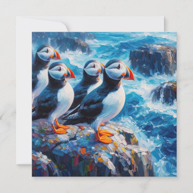 Puffins Kort (Framsida)