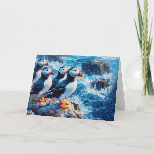 Puffins Kort (Framsida)