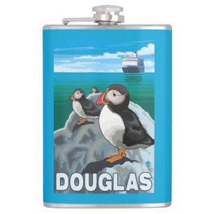 Puffins & kryssningfrakt - Douglas, Alaska Fickplunta
