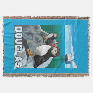 Puffins & kryssningfrakt - Douglas, Alaska Mysfilt