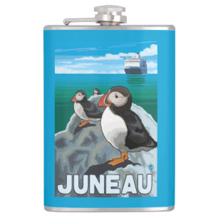 Puffins & kryssningfrakt - Juneau, Alaska Fickplunta