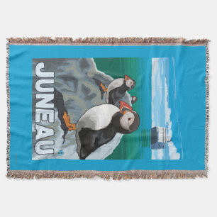 Puffins & kryssningfrakt - Juneau, Alaska Filt