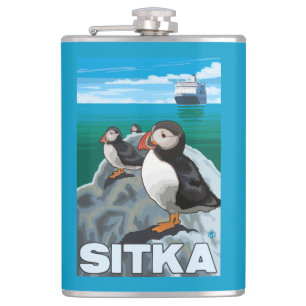 Puffins & kryssningfrakt - Sitka, Alaska Fickplunta
