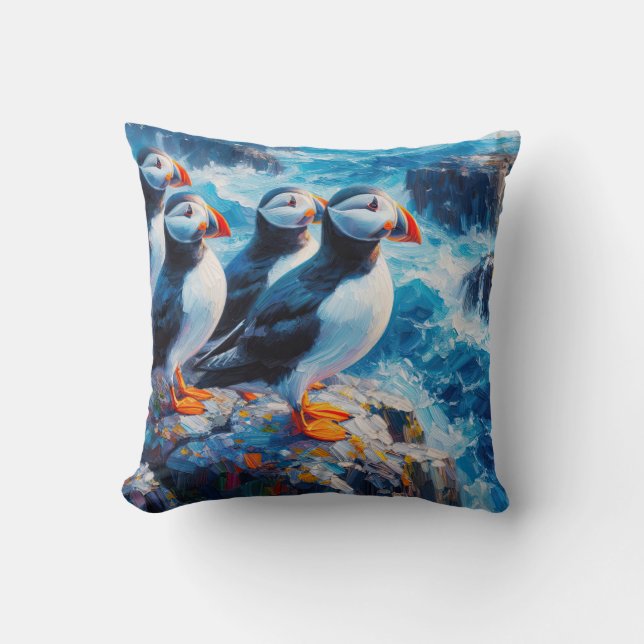 Puffins Kudde (Framsida)