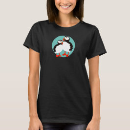 puffins-Ladys T Shirt