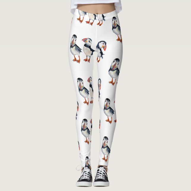 Puffins Leggings (Framsida)
