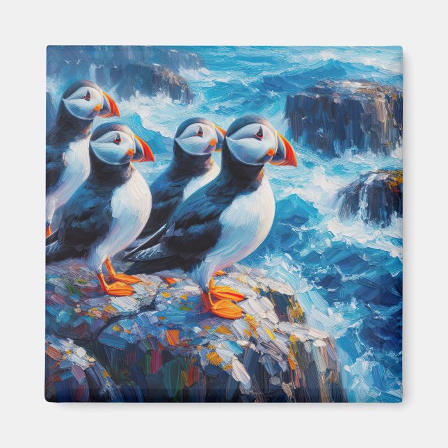 Puffins Magnet (Framsidan)