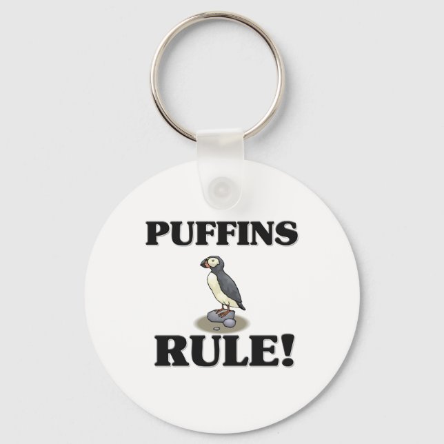 PUFFINS-regel! Nyckelring (Framsida)