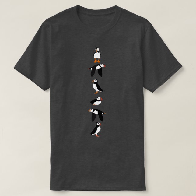 Puffins T Shirt (Design framsida)