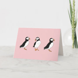 Puffins tomma kort