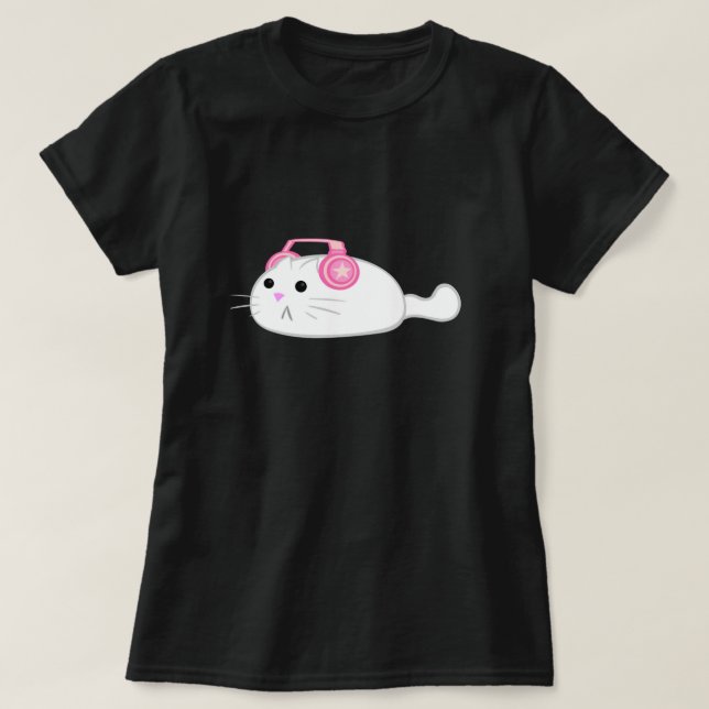 Puffkattskjorta T-shirt (Design framsida)