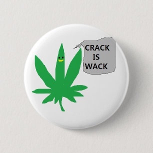 PUFFNÅGOT ATT SÄGA "SPRICKA ÄR WACKEN ", KNAPP