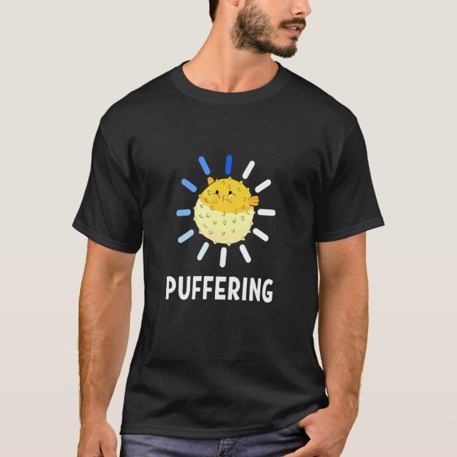Puffrande Buffrande Kullfisk T Shirt (Framsida)