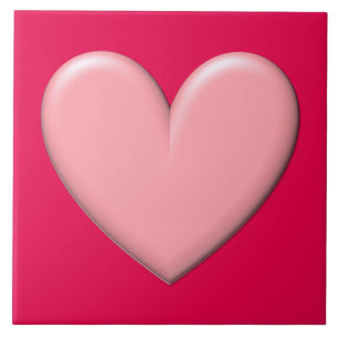 Puffy Heart Kakelplatta