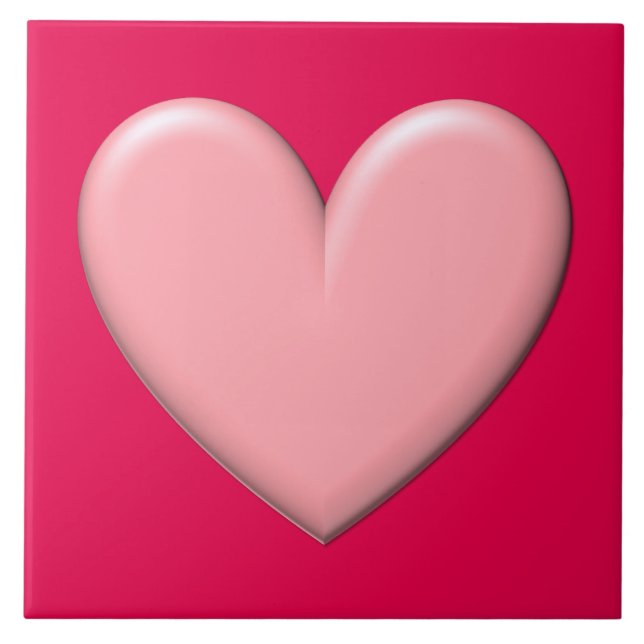Puffy Heart Kakelplatta (Framsidan)