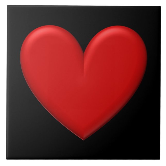 Puffy Heart Kakelplatta (Framsidan)