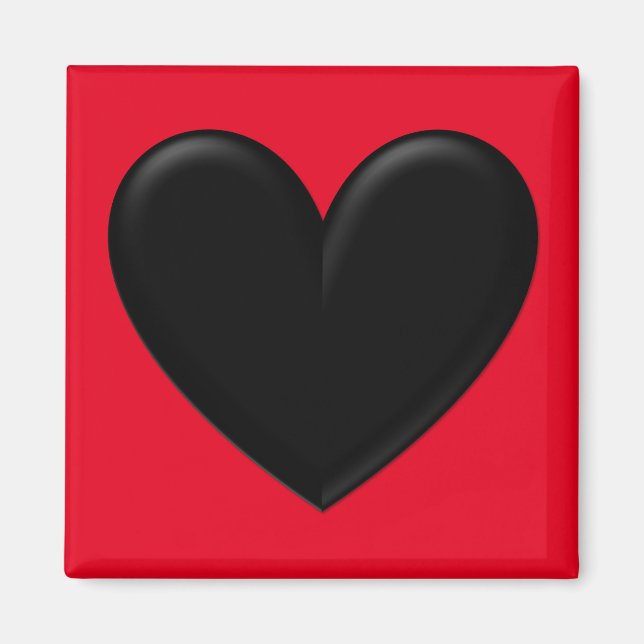 Puffy Heart Magnet (Framsidan)