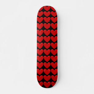 Puffy Hearts Skateboard Bräda 21,5 Cm