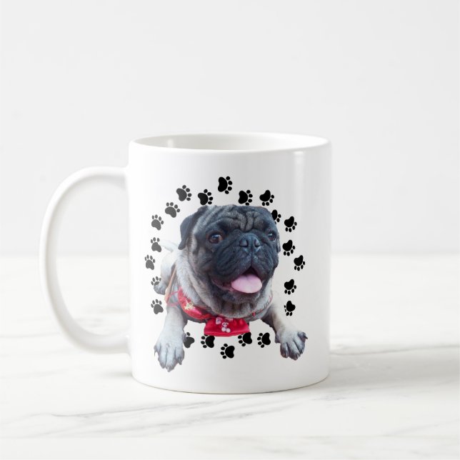 PUG パグ KAFFEMUGG (Vänster)