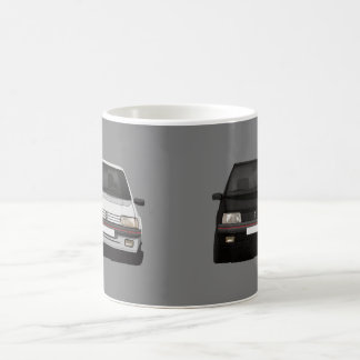Pug 205 GTi 2 x bilder Kaffemugg