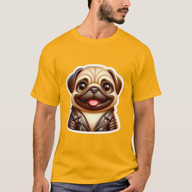 PUG 2 T SHIRT (Framsida)