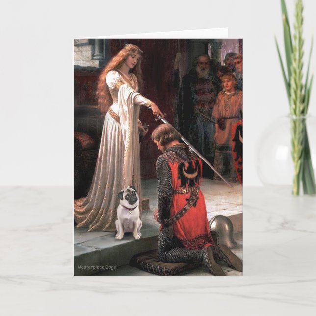 Pug 5 (fawn) - Accolade Kort (Framsida)