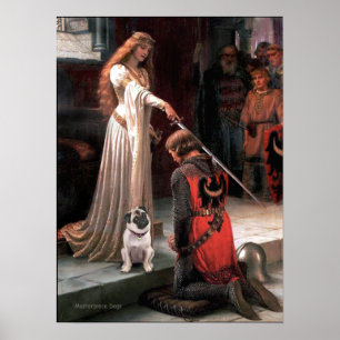 Pug 5 (fawn) - Accolade Poster