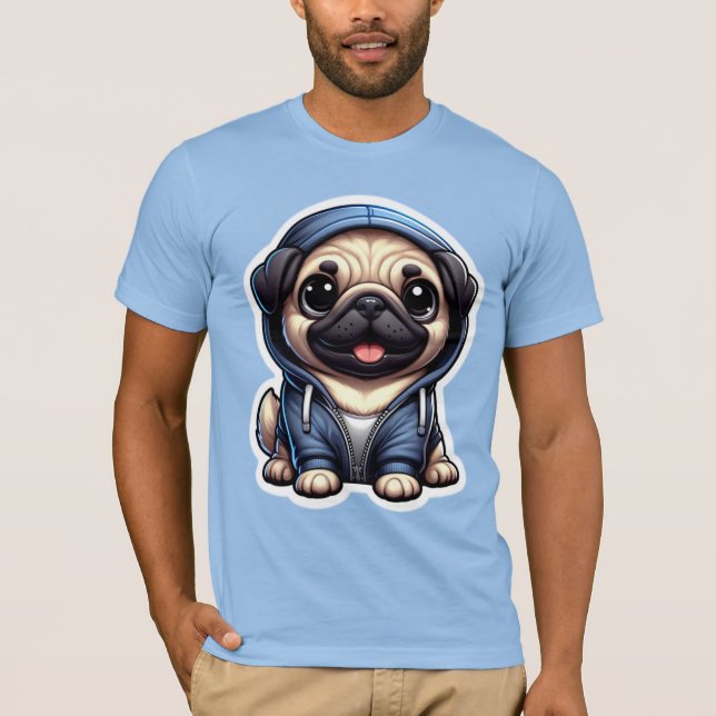 PUG 6 T SHIRT (Framsida)